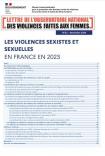 Visuel de la 22e Lettre annuelle de l’Observatoire National des Violences faites aux Femmes