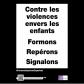 visuel de la campagne de sensibilisation sur les violences faites aux enfants de la Ville des Lilas - novembre 2023