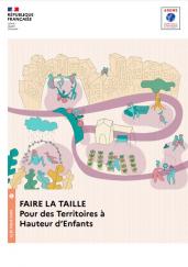 Couverture de l'étude sur la ville à hauteur d'enfants de l'ADEME et Equal Saree