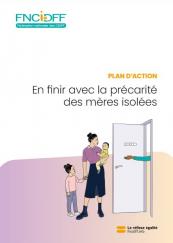 Couverture du plan d'action sur la précarité des mères isolées de la FNCIDFF