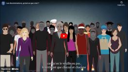 Visuel série vidéos discriminations Evry Courcouronnes