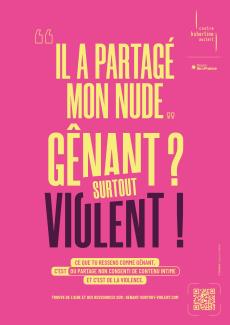 Affiche Genant Surtout Violent 1