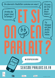 Affiche 2 sexisme parlons en