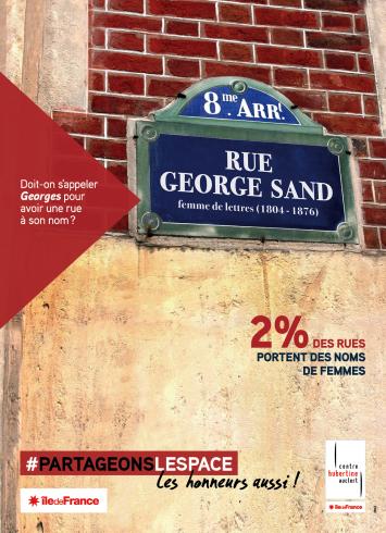 Affiche femmes et espaces publics