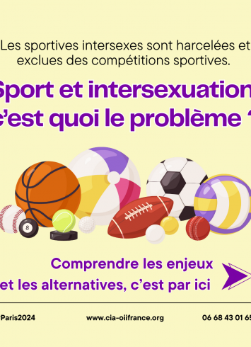 Campagne sur les sportives intersexes du CIA-OII