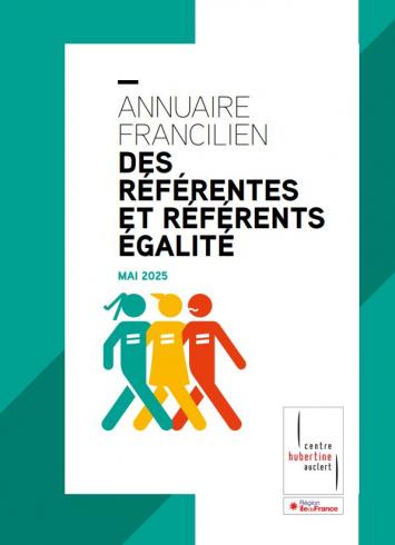 Couverture de l'annuaire des référent·es Égalité mis à jour en mai 2025