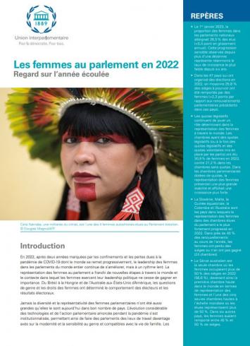 Rapport sur les femmes au parlement en 2022 - Union interparlementaire