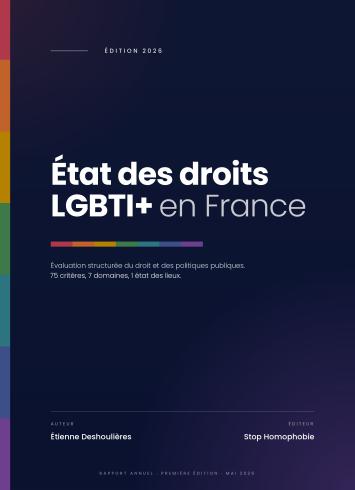 Couverture rapport SOS Homophobie 2026