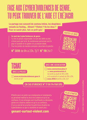 Flyer Genant surtout Violent dos