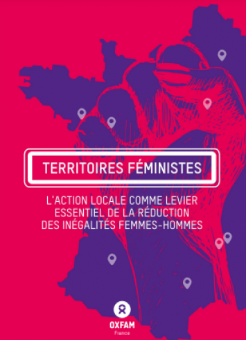 Couverture du rapport "Territoires féministes. L'action locale comme levier essentiel de la réduction des inégalités femmes-hommes"