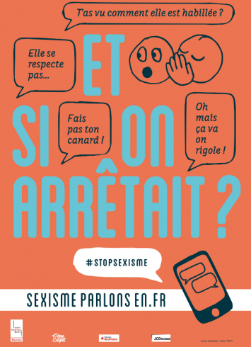 Affiche 1 sexisme parlons en