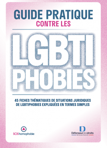 guide pratique contre les LGBTIphobies SOS homophobie 2023