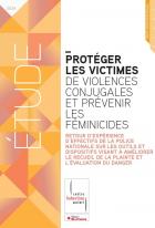 Couverture de l'étude "Protéger les victimes de violences conjugales et prévenir les féminicides" (2024)