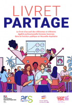 Couverture du livret PARTAGE de la DRDFE Nouvelle Aquitaine