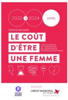Couverture de la synthèse "Le coût d'être une femmes" de la Fondation des femmes publié en mars 2025